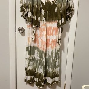 bohemian set tie dye